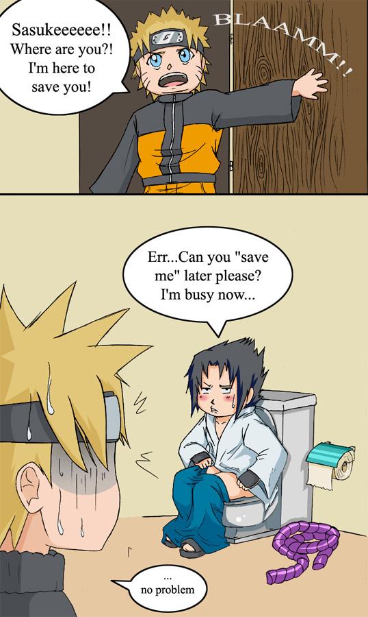 Sasuke is Busy right now